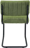 Feel Furniture - Luxe stoel - Ribbon - Groen - 2 stuks
