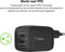 Belkin BoostCharge Pro 65W - 2-poorts USB-C wandlader - Snelladen met GaN en PPS