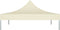 vidaXL - Partytentdak - 270 - g/m² - 2x2 - m - crème