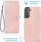 iMoshion Hoesje Geschikt voor Samsung Galaxy S21 Hoesje Met Pasjeshouder - iMoshion Mandala Bookcase - Rosé Goud