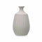 Vaas Grijs Keramisch 19 x 31 x 19 cm (4 Stuks) Strepen