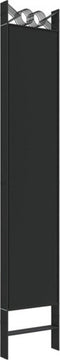vidaXL - Kamerscherm - met - 6 - panelen - 240x220 - cm - stof - zwart