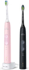 Philips HX6830/35 - Elektrische tandenborstel - Poetsdruksensor en BrushSync - Roze & Zwart