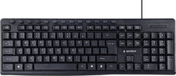 Gembird KB-UM-107 - Bedraad USB Toetsenbord - 13 Multimedia Toetsen - QWERTY (US)