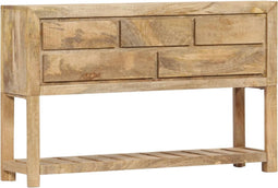vidaXL - Dressoir - 120x30x75 - cm - massief - mangohout