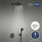 GROHE Precision - Inbouw douchesysteem - Thermostaatkraan met Rain Spray - Matte Black