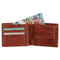 Micmacbags Wallstreet - Billfold Portemonnee - 13 x 2 x 9.5 cm - Cognac