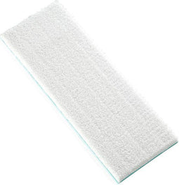 Leifheit Picobello M - Vloerwisserpad Cotton Plus - Wasbaar op 40°C - 33 cm - Turquoise/Wit