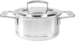 Demeyere Silver 7 Kookpan 20 cm met dubbelwandig deksel