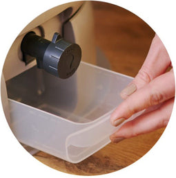 EM Agriton - Bokashi Essential Keuken Emmer - Opvangbeker los - Donkergrijs