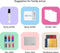 MOYU - Purple Paradise Notebook - Uitwisbaar Notitieboek A5 Hardcover