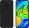 iMoshion Hoesje Geschikt voor Xiaomi Redmi Note 9 Hoesje Siliconen - iMoshion Color Backcover - Zwart