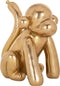 Richmond Decofiguur Monkey Gold 25cm