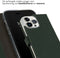 Selencia iPhone 14 Pro Max - Echt Lederen Bookcase - 3 Pashouders - Groen