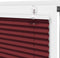 vidaXL - Plissé - rolgordijn - 85x150 - cm - stofbreedte - 84,4 - cm - bordeauxrood