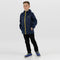 Regatta - Kids Pack It III Opvouwbaar Kinder Regenjack - Donker Blauw - Maat 164