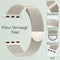 Podec Smartwatch - Magnetische RVS Strap - Milanese Mesh - Starlight