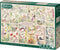 Falcon Country Diary Summer - Legpuzzel - 1000 stukjes - Multicolor