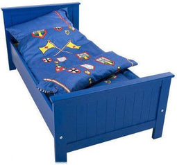 Coming Kids Heroes - Dekbedovertrek 140x200 cm - Katoen - Blauw