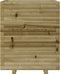 vidaXL - Plantenbak - 60x60x72 - cm - geïmpregneerd - grenenhout