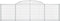 vidaXL - Schanskorven - 5 - st - gewelfd - 300x30x80/100 - cm - gegalvaniseerd - ijzer