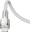Baseus Cafule Series USB-C naar Apple Lightning Kabel PD 20W 1m Wit