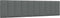 vidaXL - Hoofdbordkussen - 200 - cm - stof - donkergrijs