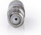 Nedis Satelliet- en Antenne-Adapter - IEC (Coax) Male - F-Female - Vernikkeld - 75 Ohm - Recht - Metaal - Zilver - 10 Stuks - Polybag