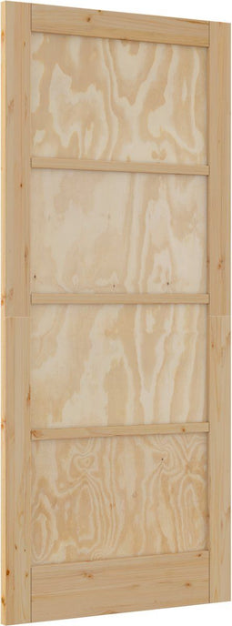 vidaXL - Interne - Deur - 'ORKDAL'86x198.5x4 - cm - Massief - Hout