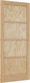 vidaXL - Interne - Deur - 'ORKDAL'86x198.5x4 - cm - Massief - Hout