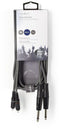 Nedis COTH23320GY15 - Audiokabel 6,35mm naar RCA - 150cm - Grijs