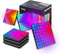 Twinkly Squares - Starterset - App-gestuurde LED wandlamp RGB - Zwart (6 stuks)