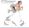 Wonder Core Pro Max - 4-in-1 Fitnessapparaat voor Thuis - Roeimachine, Leg Press, Roman Chair & Ab Glider - Compact & Opvouwbaar