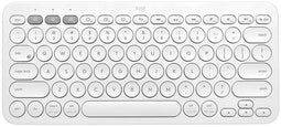 Logitech K380 - Draadloos Bluetooth Toetsenbord - Multi-Device - Azerty FR - Wit