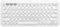 Logitech K380 - Draadloos Bluetooth Toetsenbord - Multi-Device - Azerty FR - Wit