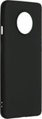 Hoesje Siliconen Geschikt voor OnePlus 7T - Color Backcover - Zwart