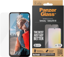 PanzerGlass Samsung Galaxy A25 - Gehard Glas Screenprotector - Ultra-Wide Fit (2023)