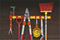 WOLF-Garten UM-M - Opbergrail 80 cm - 4 houders