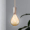 Home Sweet Home - Edison Vintage E27 LED filament lichtbron - Dimbaar - Amber G160 Ovaal 16/16/29cm 4W 400lm 2700K (1 stuk)