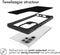 iMoshion Hoesje Geschikt voor Samsung Galaxy S22 Ultra Hoesje Shockproof - iMoshion Rugged Hybrid Carbon Case - Zwart