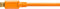 Tether Tools CU5430ORG - USB 2.0 A Male naar Micro-B 5-Pin Kabel - Vergulde connectoren - Oranje