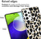 iMoshion Hoesje Geschikt voor Samsung Galaxy A53 Hoesje Siliconen - iMoshion Design hoesje - Goud / Golden Leopard