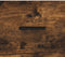 vidaXL - Wandkast - 60x36,5x35 - cm - bewerkt - hout - gerookt - eikenkleurig