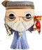 Harry Potter Dumbledore With Fawkes - Jumbo Pop! Vinylfiguur 110 - Hoogte ca. 26 cm