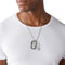 Diesel DX0011040 - Herenketting 60 cm - Zilverkleurig roestvrij staal