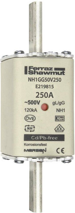 Mersen 1B175.000000 NH-zekering Afmeting zekering : 1 250 A 500 V 1 stuk(s)