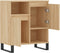 vidaXL - Dressoir - 60x35x70 - cm - bewerkt - hout - sonoma - eikenkleurig