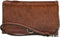 Hide & Stitches Mendoza - Schoudertas/Portemonnee - 12 creditcardvakken - Bruin