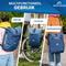 NEXTCOVER® (2023) - 3-in-1 fietstas - Waterdicht Aquashield - 25 liter - Blauw