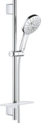 GROHE Rainshower SmartActive 130 - Glijstangset 60 cm - 3 straalsoorten - chroom